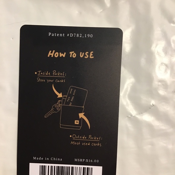 Thread Card Holder Keychain - Picture 4 of 6